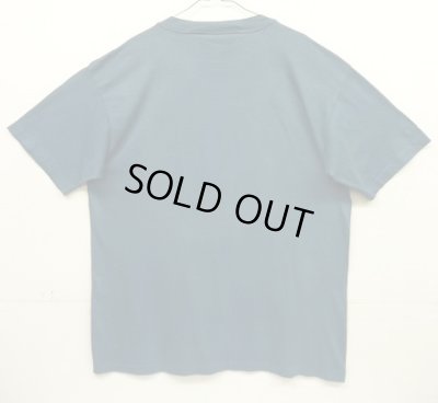 画像5: 80'S BANANA REPUBLIC シングルステッチ 耳付きポケット 半袖 Tシャツ ブルー USA製 (VINTAGE)