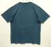 画像5: 80'S BANANA REPUBLIC シングルステッチ 耳付きポケット 半袖 Tシャツ ブルー USA製 (VINTAGE)