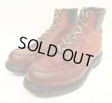 90'S RED WING 8804 "刺繍羽タグ" スーパーソール レザー モックトゥブーツ オロラセット USA製 (VINTAGE)