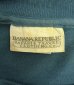 画像2: 80'S BANANA REPUBLIC シングルステッチ 耳付きポケット 半袖 Tシャツ ブルー USA製 (VINTAGE) (2)