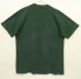 画像4: 70'S TOWNCRAFT シングルステッチ 耳付きポケット 半袖 Tシャツ ダークグリーン (VINTAGE)