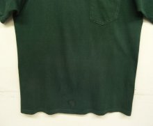 他の写真3: 70'S TOWNCRAFT シングルステッチ 耳付きポケット 半袖 Tシャツ ダークグリーン (VINTAGE)