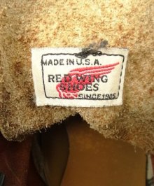 他の写真2: 90'S RED WING 8804 "刺繍羽タグ" スーパーソール レザー モックトゥブーツ オロラセット USA製 (VINTAGE)