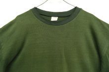 他の写真1: UNKNOWN シングルステッチ 半袖 ボックス Tシャツ フェードグリーン (VINTAGE)
