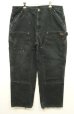 画像1: CARHARTT ダブルニー ダック ペインターパンツ ブラック W38L30 メキシコ製 (VINTAGE) (1)