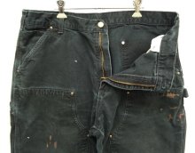 他の写真1: CARHARTT ダブルニー ダック ペインターパンツ ブラック W38L30 メキシコ製 (VINTAGE)