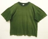 UNKNOWN シングルステッチ 半袖 ボックス Tシャツ フェードグリーン (VINTAGE)