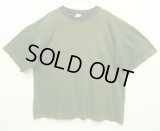 UNKNOWN シングルステッチ 半袖 ボックス Tシャツ フェードグリーン (VINTAGE)