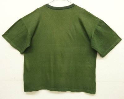 画像3: UNKNOWN シングルステッチ 半袖 ボックス Tシャツ フェードグリーン (VINTAGE)