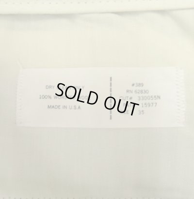 画像3: 90'S LANDS' END ツープリーツ ウールパンツ ブラック USA製 (DEADSTOCK)