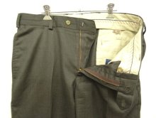 他の写真1: BILLS KHAKI "M2" ノープリーツ ウールパンツ カーキ USA製 (USED)