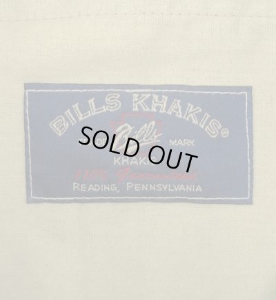 画像2: BILLS KHAKI "M2" ノープリーツ ウールパンツ カーキ USA製 (USED)