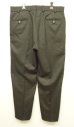 画像4: BILLS KHAKI "M2" ノープリーツ ウールパンツ カーキ USA製 (USED) (4)