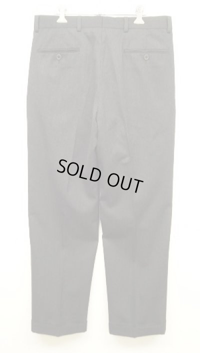画像3: BROOKS BROTHERS ツープリーツ ウールパンツ チャコール (USED)
