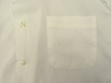 他の写真2: 60'S BRENT コットン100% 長袖 オープンカラーシャツ ホワイト (VINTAGE)