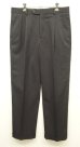 画像1: BROOKS BROTHERS ツープリーツ ウールパンツ チャコール (USED) (1)