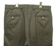 他の写真3: BILLS KHAKI "M2" ノープリーツ ウールパンツ カーキ USA製 (USED)