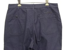他の写真3: 70'S アメリカ軍 US NAVY ステンシル入り コットンサテン ユーティリティパンツ GENERALジップ 36R (VINTAGE)