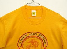 他の写真1: 80'S アメリカ軍 USMC シングルステッチ 半袖 Tシャツ イエロー USA製 (MINT CONDITION)