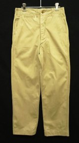 50'S アメリカ軍 US ARMY "MIL-T-2064A" 45KHAKI ボタンフライ チノパンツ (VINTAGE)