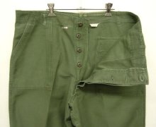 他の写真1: 60'S アメリカ軍 US ARMY "OG107" コットンサテン ベイカーパンツ W40L33 (VINTAGE)