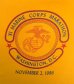 画像3: 80'S アメリカ軍 USMC シングルステッチ 半袖 Tシャツ イエロー USA製 (MINT CONDITION) (3)