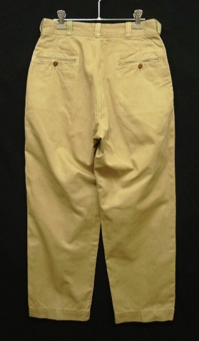 画像3: 50'S アメリカ軍 US ARMY "MIL-T-2064D" ボタンフライ チノパンツ (VINTAGE)