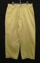 50'S アメリカ軍 US ARMY "MIL-T-2064B" ボタンフライ チノパンツ (VINTAGE)