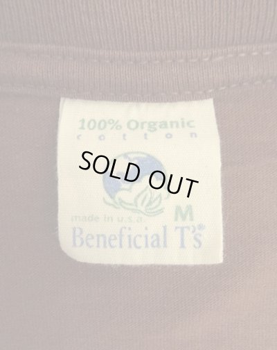 画像4: 90'S PATAGONIA "BENEFICIAL T'S" バックプリント 長袖 Tシャツ ブラウン USA製 (VINTAGE)