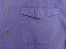 他の写真2: 90'S PATAGONIA 旧タグ 三角フラップ 長袖 ワークシャツ ブルー マカオ製 (VINTAGE)