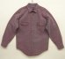 画像1: 90'S PATAGONIA キャンバス 長袖 ワークシャツ グレープ マカオ製 (VINTAGE) (1)