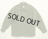04'S PATAGONIA "RHYTHM" 刺繍入り ヘンプ 長袖 フルジップシャツ オリーブ (VINTAGE)