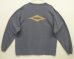 画像1: 90'S PATAGONIA "BENEFICIAL T'S" バックプリント 長袖 Tシャツ ブルー USA製 (VINTAGE) (1)
