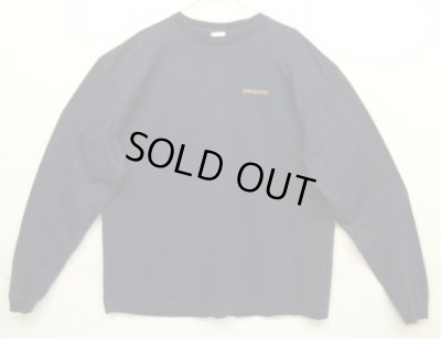画像3: 90'S PATAGONIA "BENEFICIAL T'S" バックプリント 長袖 Tシャツ ネイビー メキシコ製 (VINTAGE)