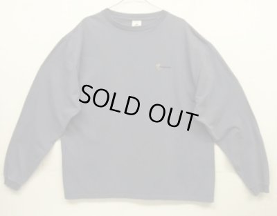 画像3: 90'S PATAGONIA "BENEFICIAL T'S" バックプリント 長袖 Tシャツ ブルー USA製 (VINTAGE)