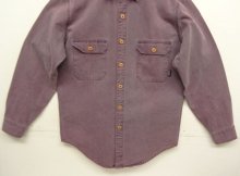 他の写真3: 90'S PATAGONIA キャンバス 長袖 ワークシャツ グレープ マカオ製 (VINTAGE)