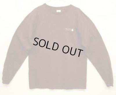 画像3: 90'S PATAGONIA "BENEFICIAL T'S" バックプリント 長袖 Tシャツ ブラウン USA製 (VINTAGE)