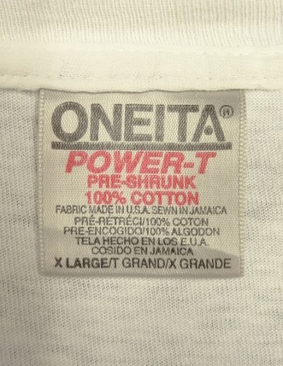 画像4: 90'S MICROTEC RESERCH シングルステッチ 両面プリント 半袖 Tシャツ ホワイト ジャマイカ製 (VINTAGE)
