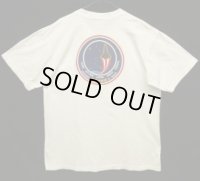 90'S SPACE SHUTTLE "STS-35" シングルステッチ 両面プリント ポケット付き 半袖 Tシャツ ホワイト USA製 (VINTAGE)