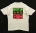 画像1: 90'S JOE BUTLER'S ALL TACKLE FISHING STORE シングルステッチ 両面プリント 半袖 Tシャツ ホワイト USA製 (VINTAGE) (1)