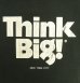 画像3: 80'S THINK BIG! シングルステッチ 半袖 Tシャツ ブラック USA製 (VINTAGE) (3)