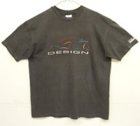 80'S PRINCE DESIGN シングルステッチ 半袖 Tシャツ フェードブラック USA製 (VINTAGE)