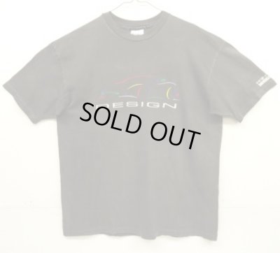 画像1: 80'S PRINCE DESIGN シングルステッチ 半袖 Tシャツ フェードブラック USA製 (VINTAGE)