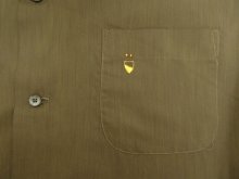 他の写真2: 60'S TOWNCRAFT 長袖 オープンカラーシャツ トープ (VINTAGE)