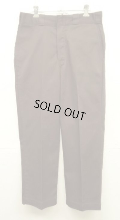 画像3: 80'S DICKIES 874 チビタグ ワークパンツ ブラウン USA製 (VINTAGE)