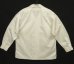 画像3: 90'S RALPH LAUREN "STEWARD" ポプリン フラップ付きポケット 長袖 オープンカラーシャツ ホワイト (VINTAGE) (3)