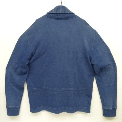 画像6: 90'S RALPH LAUREN コットン ショールカラー カーディガン インディゴ (VINTAGE) 