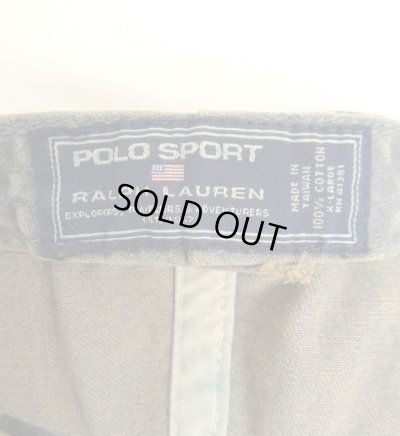 画像8: 90'S RALPH LAUREN "POLO SPORT" デニム ベースボールキャップ インディゴ (VINTAGE)