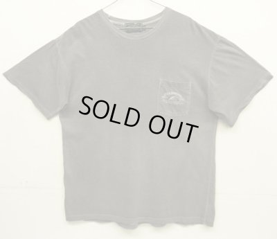画像1: 90'S RALPH LAUREN "POLO COUNTRY" シングルステッチ ポケット付き 半袖 Tシャツ ブラック USA製 (VINTAGE)