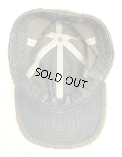 画像7: 90'S RALPH LAUREN "POLO SPORT" デニム ベースボールキャップ インディゴ (VINTAGE)